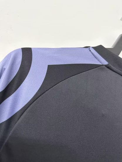 16/17 Real Madrid Away Long Sleeves Retro Jersey
