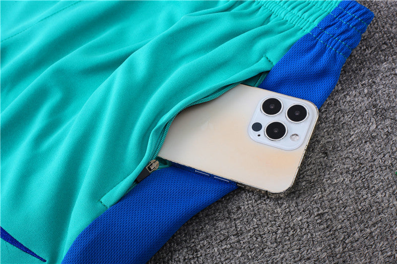 Barcelona Hulan Color Color Matching Tracksuit