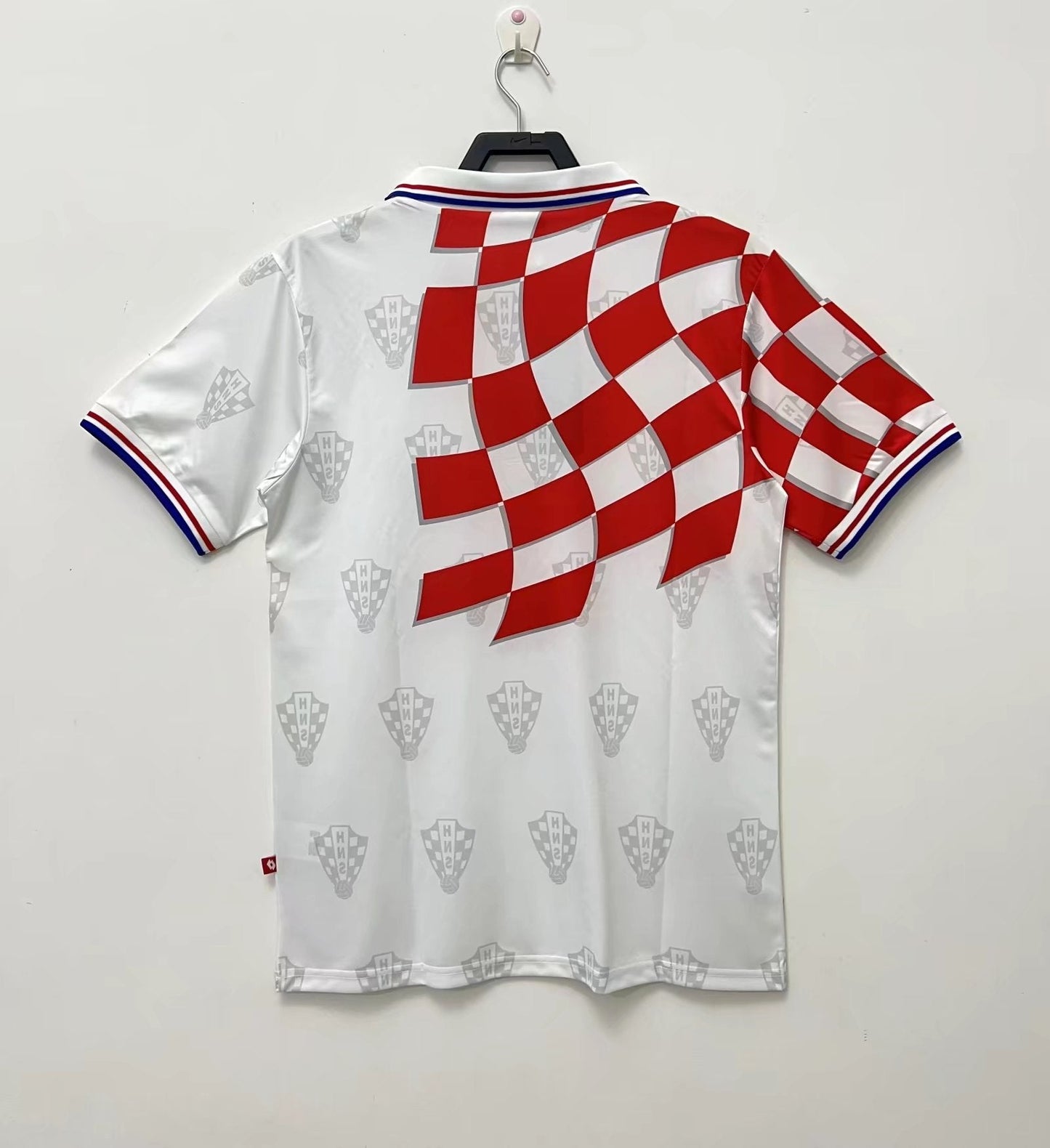 1998 Croatia Home World Cup Retro Jersey