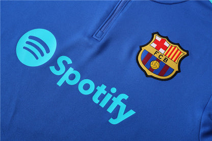 Barcelona Blue Color Color Version Tracksuit