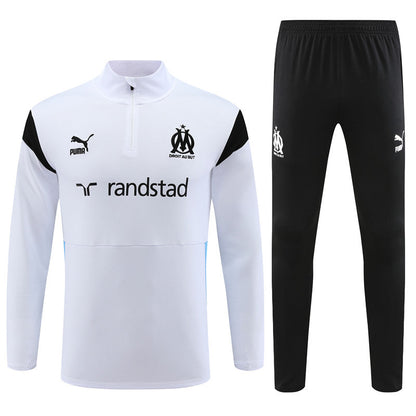 Marseille White Color Tracksuit