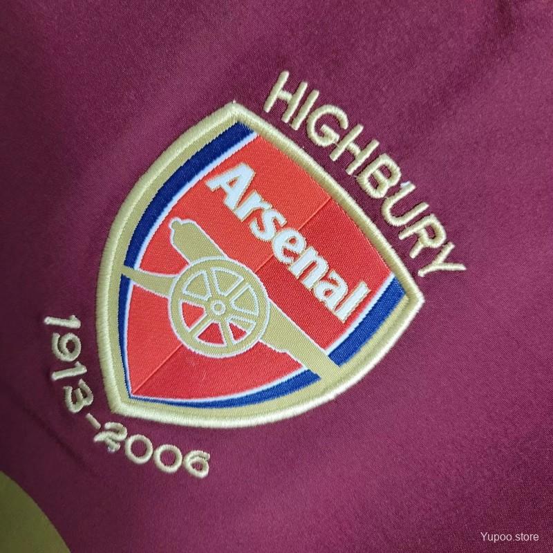 05/06 Arsenal  Retro Home Jersey