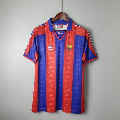 96/97 Barcelona Home Retro Jersey
