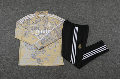 Real Madrid Yellow Dragon Tracksuit