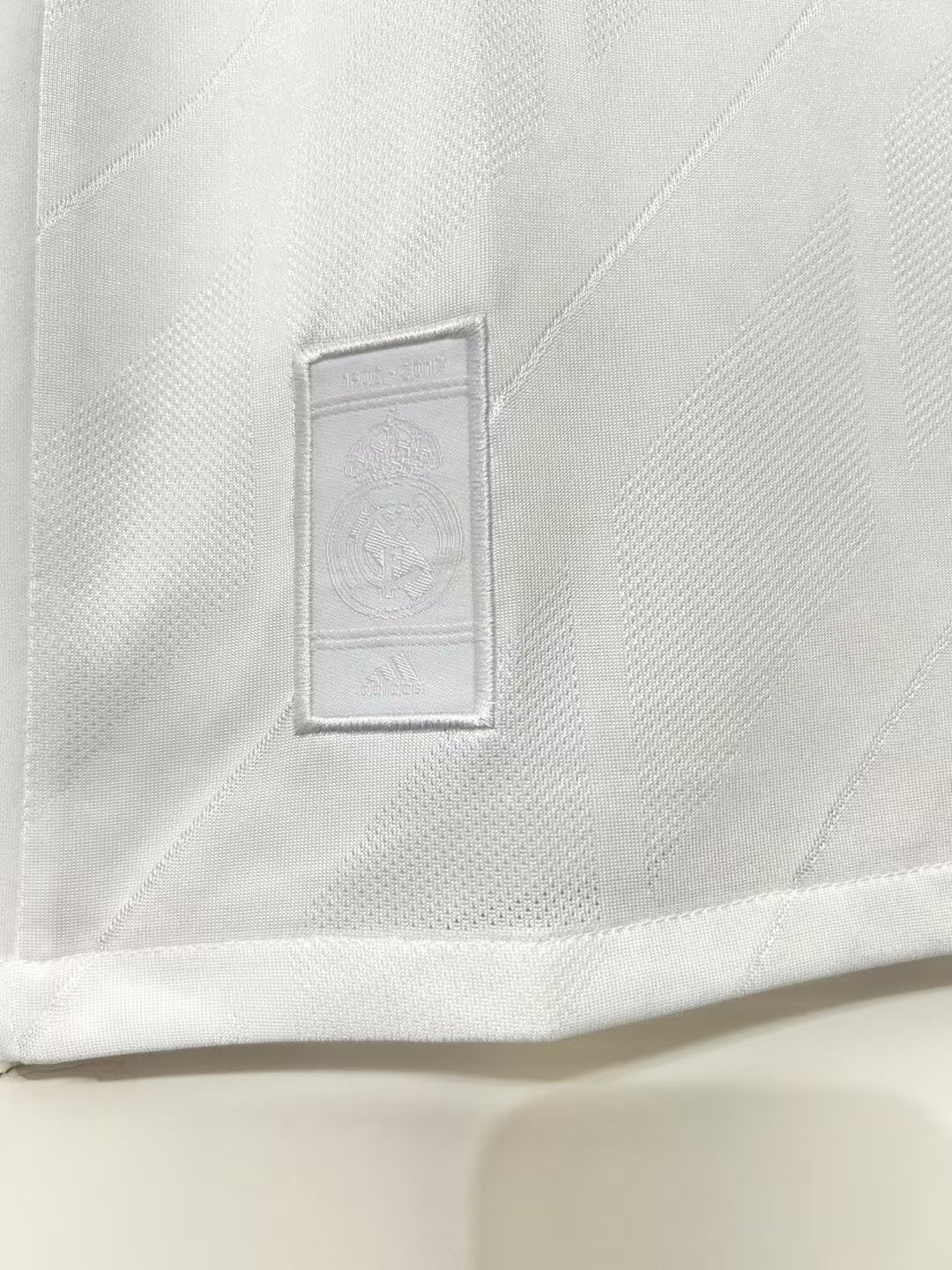2017-18 Real Madrid Home Long Sleeves Retro Jersey