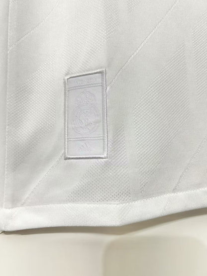 2017-18 Real Madrid Home Long Sleeves Retro Jersey