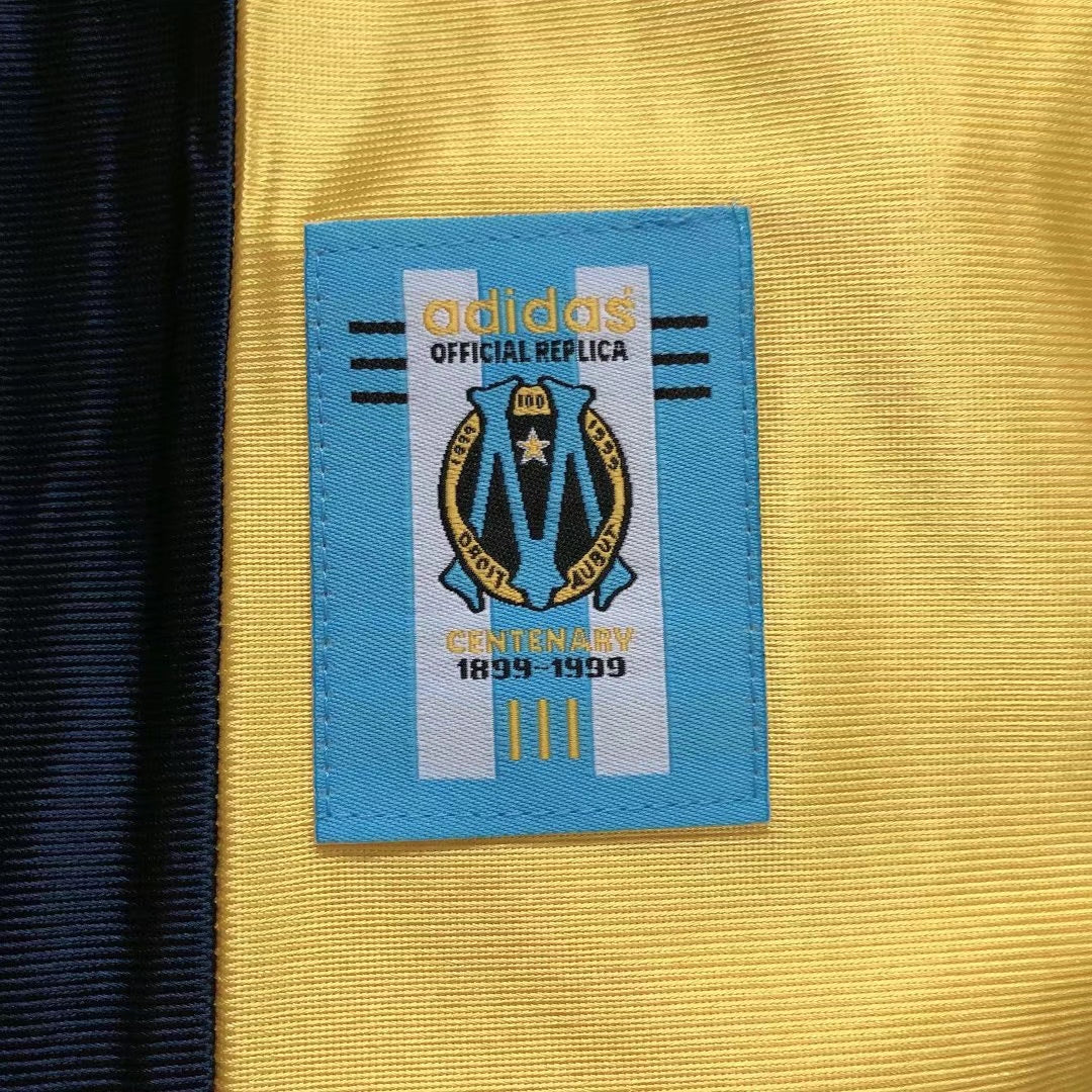 1998-99 Marseille Away gold Retro Jersey