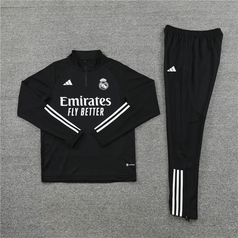 Real Madrid Black Tracksuit