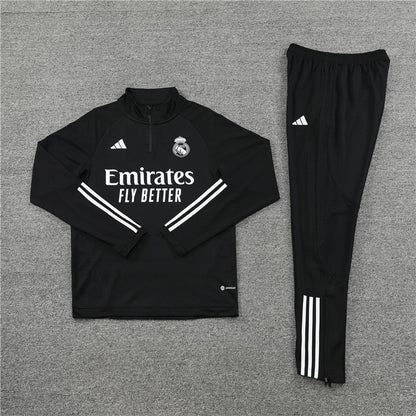 Real Madrid Black Tracksuit