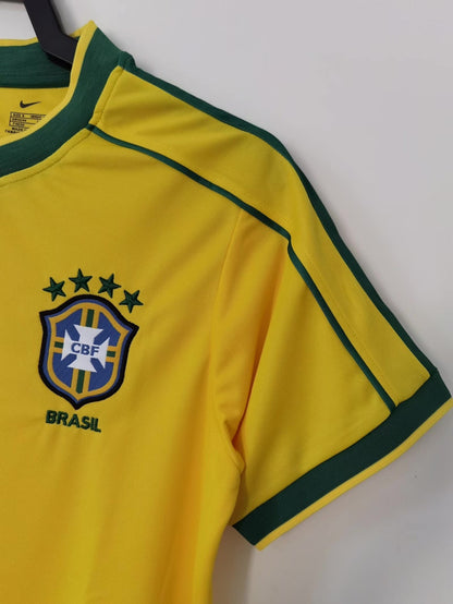 1998 Brazil Home Retro Jersey