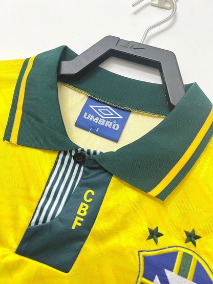 91/93 Brazil Home Retro Jersey