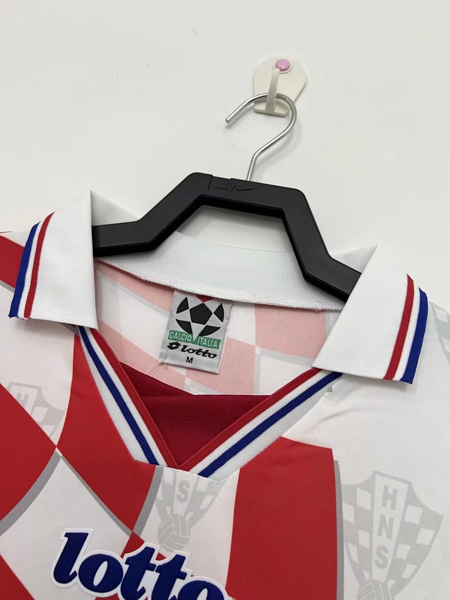 1998 Croatia Home World Cup Retro Jersey