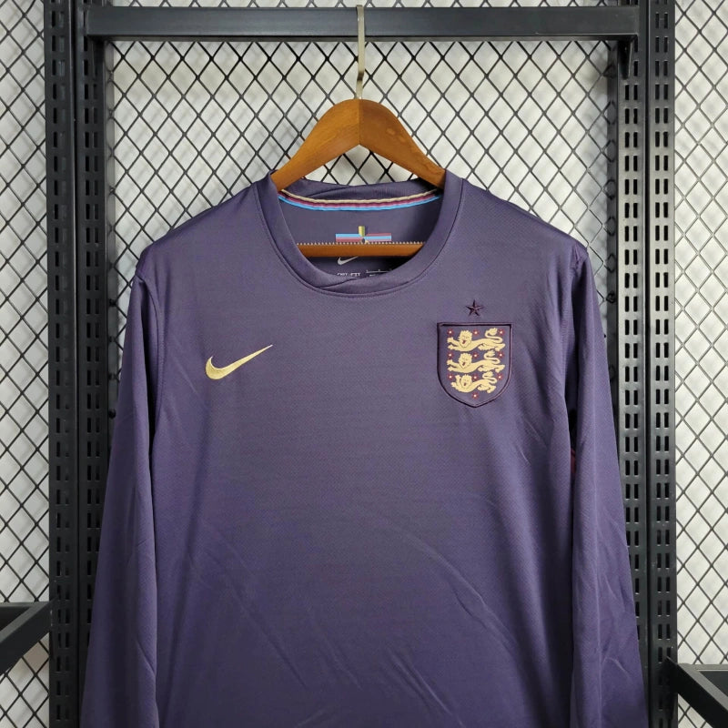 24-25 England Away Long Sleeve Jersey