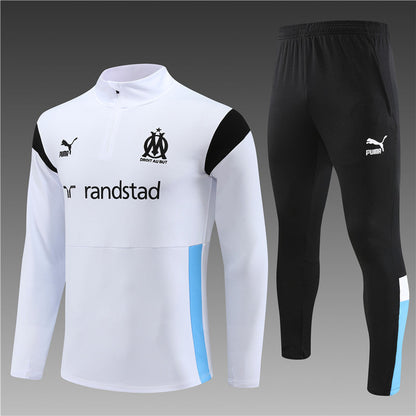 Marseille White Color Tracksuit