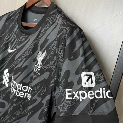 24-25 Liverpool FC Goalkeeper Black Jersey