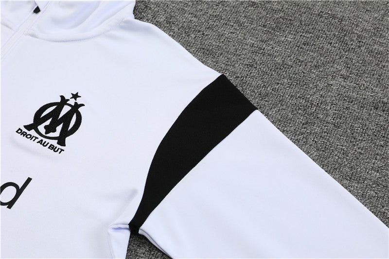 Marseille White Color Tracksuit