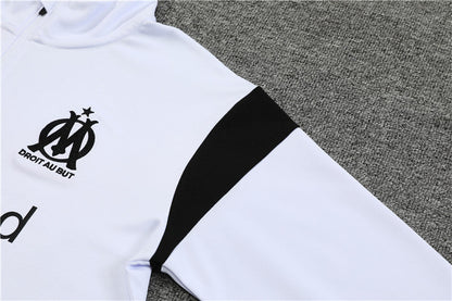 Marseille White Color Tracksuit