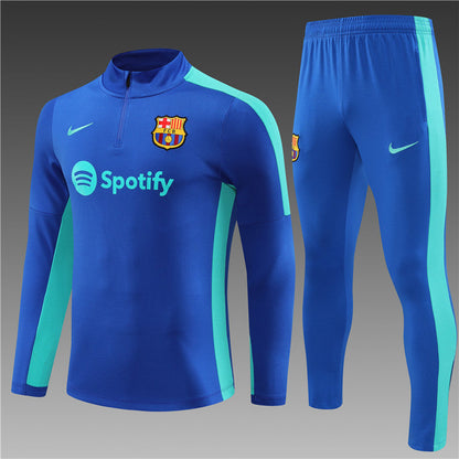 Barcelona Blue Color Color Version Tracksuit