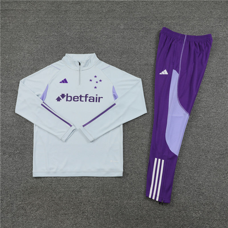 Cruzeiro Light Gray Tracksuit