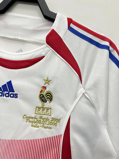 06 France Away Retro Jersey