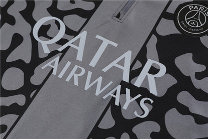 Jordan Paris Gray Black Camouflage Style Tracksuit