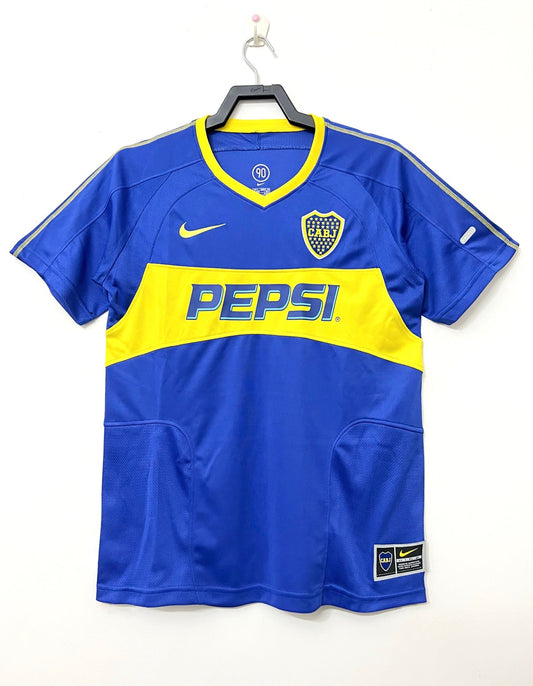 2003-04 Club Atlético Boca Juniors Home Retro Jersey