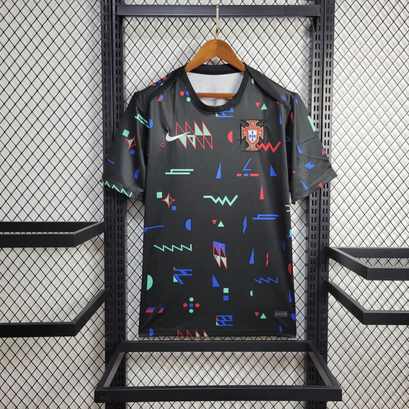 24-25 Portugal Black Training Jersey