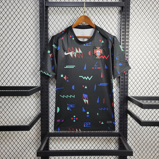 24-25 Portugal Black Training Jersey