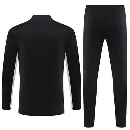 Paris Black Color Matching Tracksuit