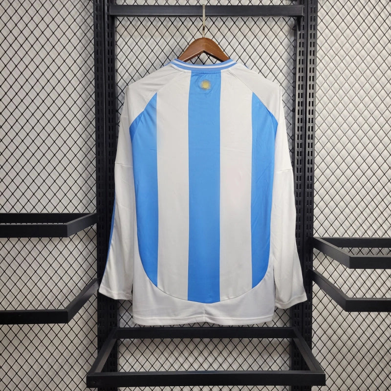 24-25 Argentina Long sleeve Home Jersey