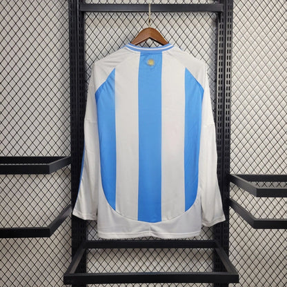 24-25 Argentina Long sleeve Home Jersey
