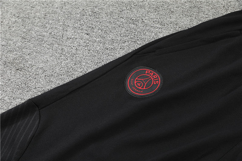 Jordan Paris Black With Colorful Orchid Tracksuit