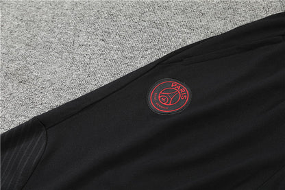 Jordan Paris Black With Colorful Tracksuit