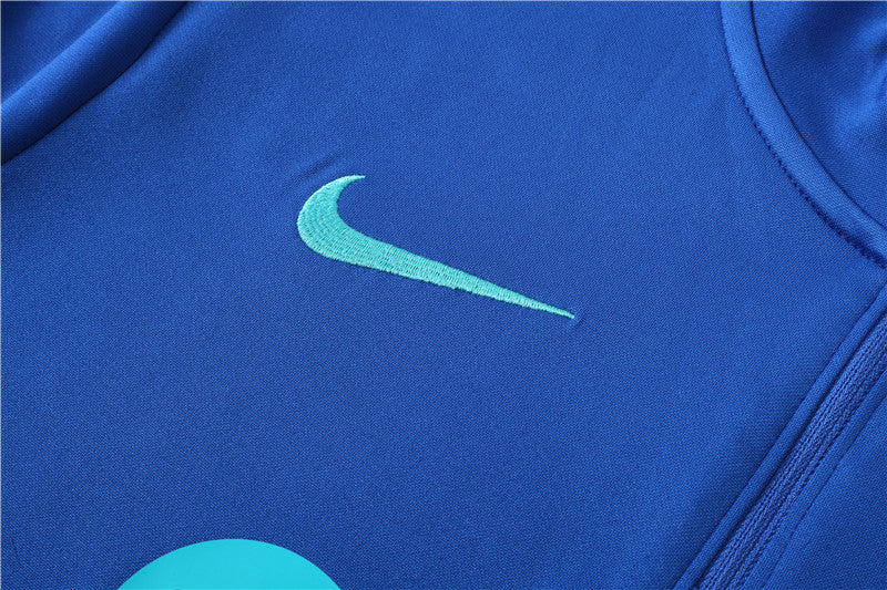 Barcelona Blue Color Color Version Tracksuit