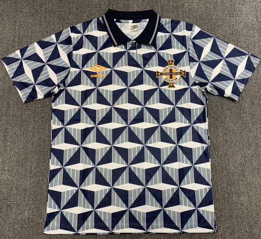 1990-93 Northern Ireland Away Retro Jersey