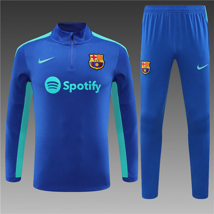 Barcelona Blue Color Color Version Tracksuit