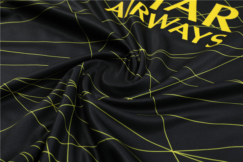 Jordan Paris Black And Yellow Tracksuit