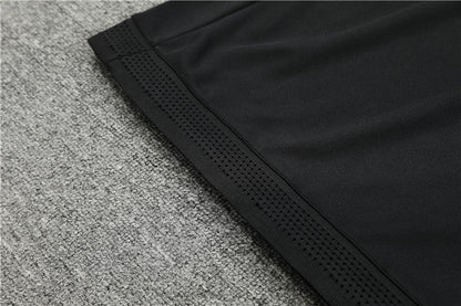 Juventus Black  high Collar Style Tracksuit