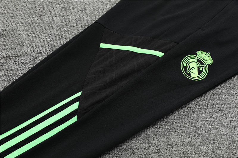 Champions League Version Of Real Madrid Camouflage High Collar Style Tracksuit
