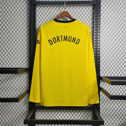 23-24 Dortmund Home Long Sleeve Jersey
