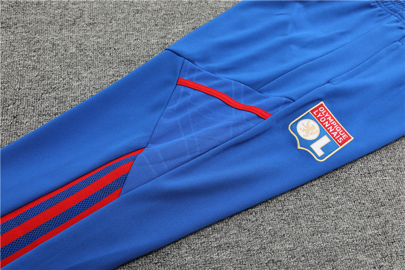Lyon Light Gray High Collar Style Tracksuit