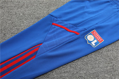 Lyon Light Gray High Collar Style Tracksuit