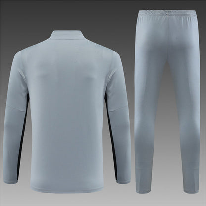 Jordan Paris Light Gray Color Style Tracksuit