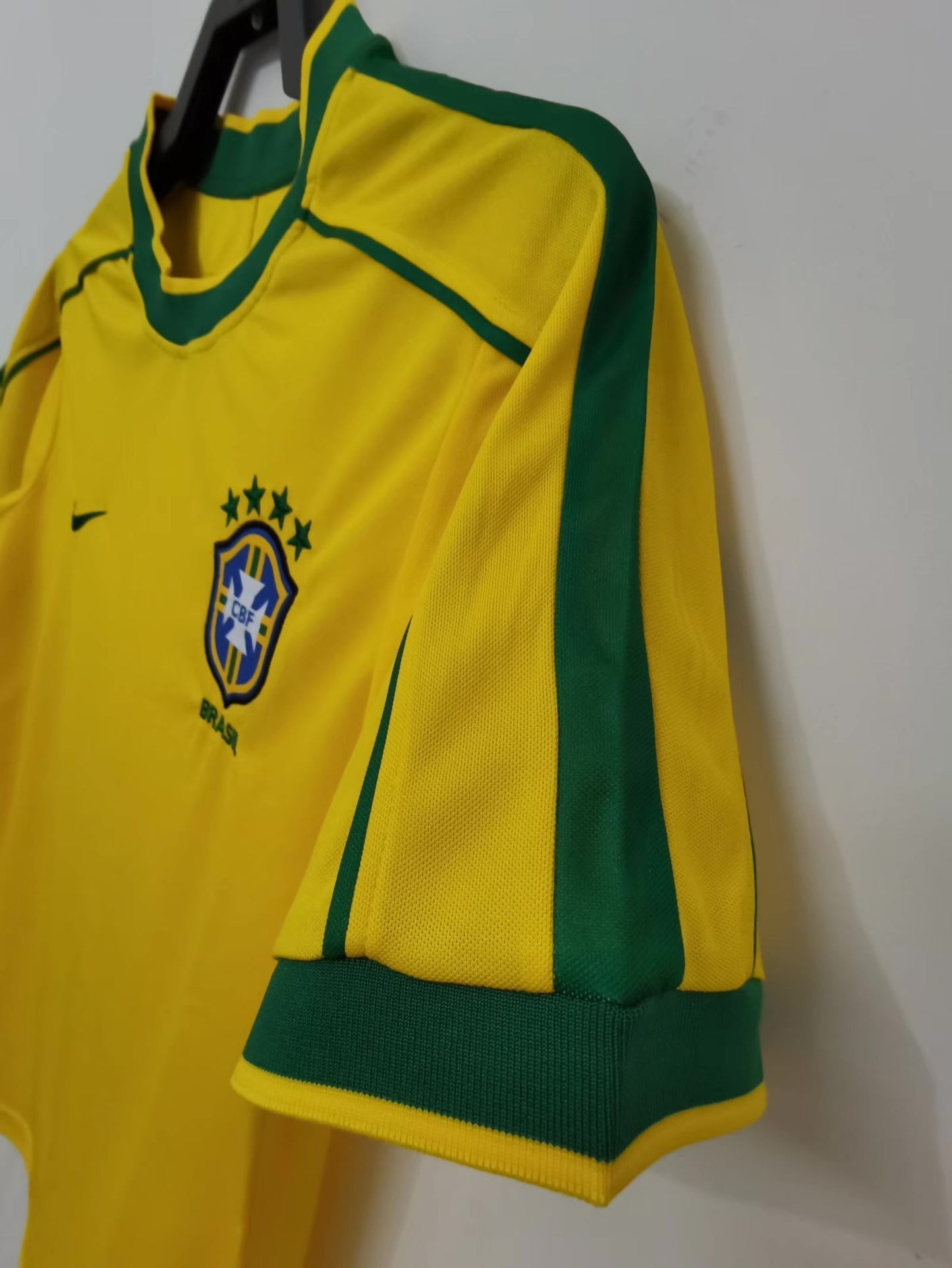 1998 Brazil Home Retro Jersey