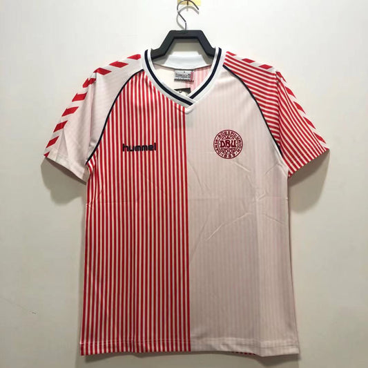 86 Denmark Away Retro Jersey