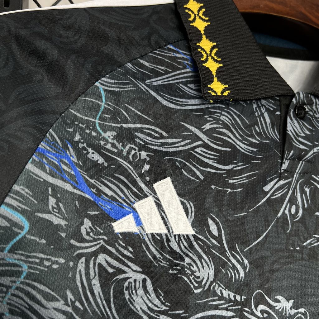 24-25 Real Madrid Black Dragon Jersey