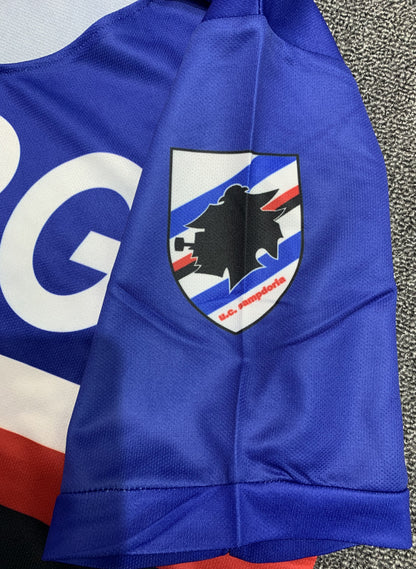 1990-91 Sampdoria Home Retro Jersey