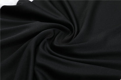 Juventus Black  high Collar Style Tracksuit