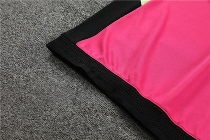 Juventus Rose Red High Collar Style Tracksuit
