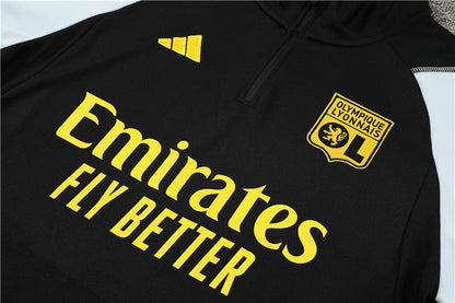 Lyon Black Tracksuit Tracksuit